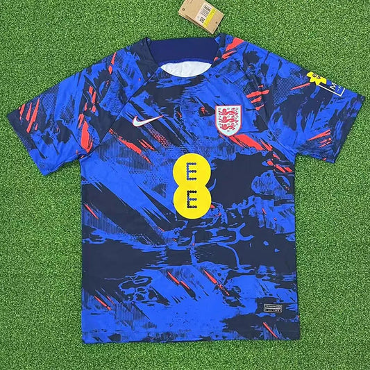 England Colour Printed Blue 23-24  Training shirts