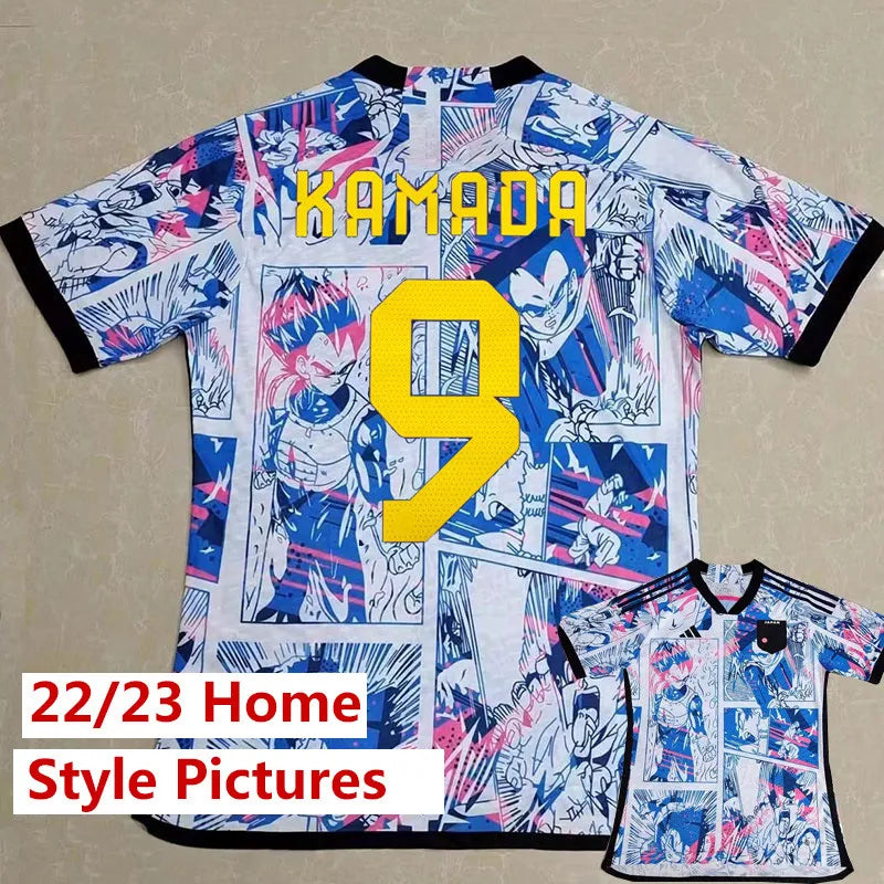 Japan Anime Edition Blauw 24-25 Voetbalshirt