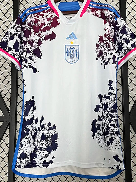 Spain Purple Blue White 2023 Jersey