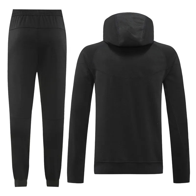 NK Black Hoodie Jacket 2024 Tracksuit