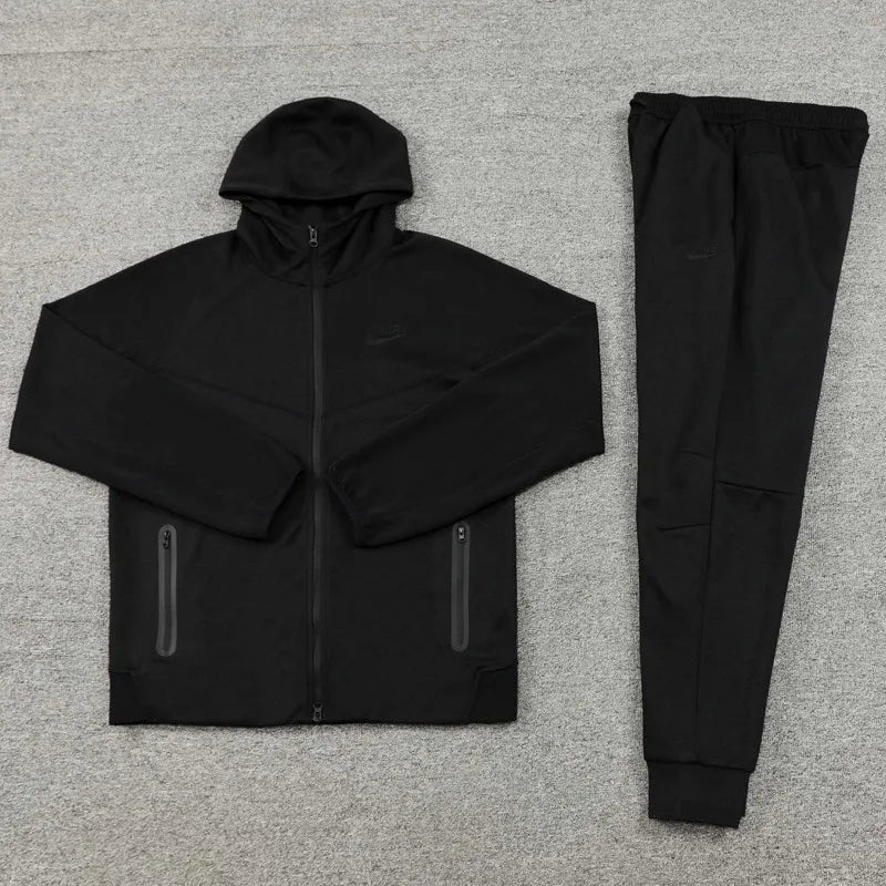 NK Black Hoodie Jacket 2024 Tracksuit