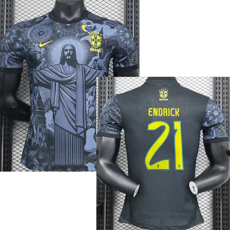 Maillot Brésil Bleu Édition Spéciale 24-25