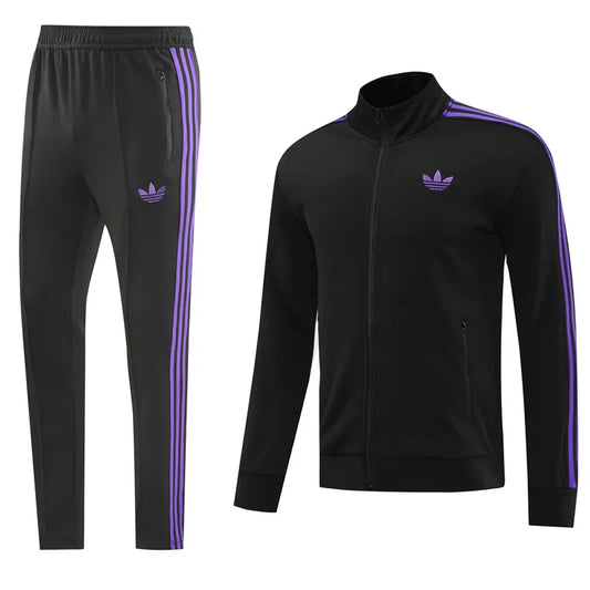 AD Black Jacket 2024 Tracksuit