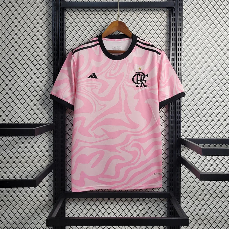 Flamengo Pink Training 2023 Jersey