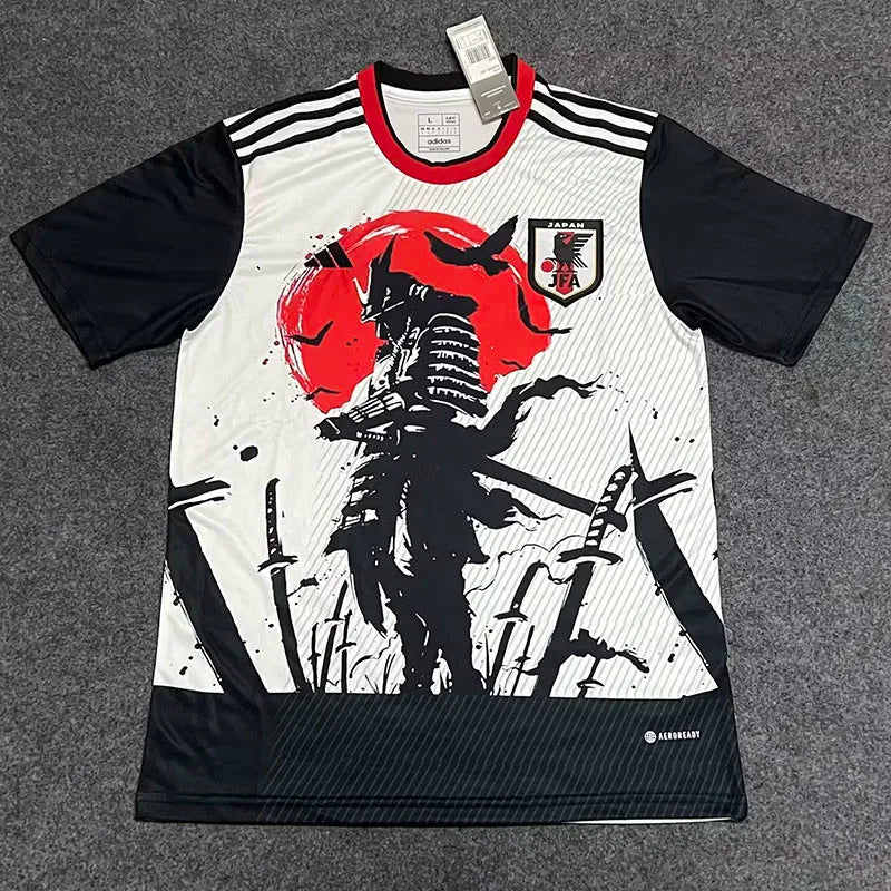 Japan Special Edition Zwart Wit 22-23 Voetbalshirt