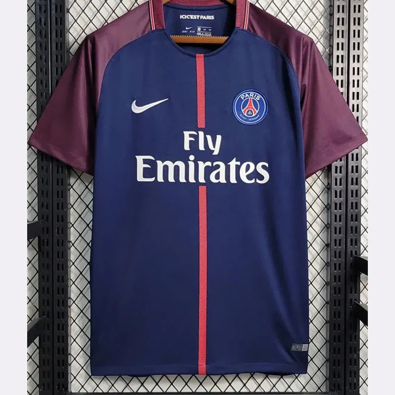 PSG Parijs Thuis Retro 2017-2018 Shirt