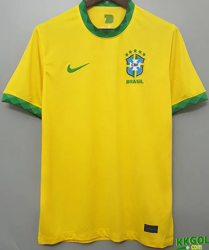 Brazilië Thuisshirt 20-21