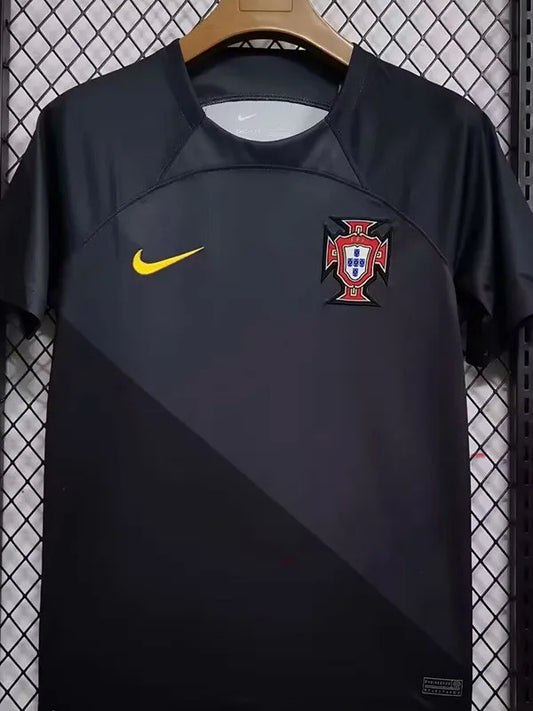 Portugal Black 2024 Training Shirts