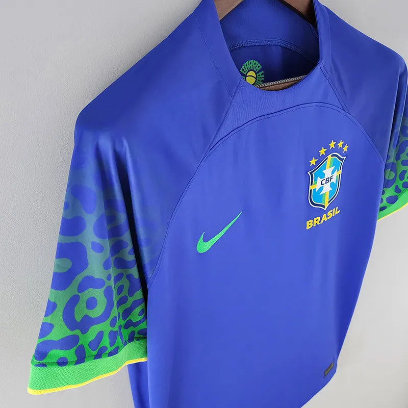 Brazilië Uit WK 22-23 Shirt